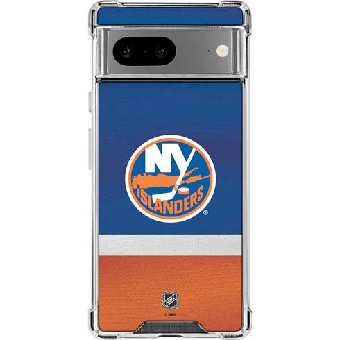NHL New York Islanders Jersey Google Pixel 7a Clear Case